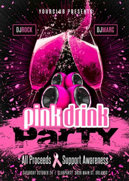 Pink Drink Flyer 2