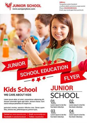 School Education Flyer 6