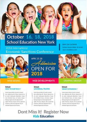 School Education Flyer 5