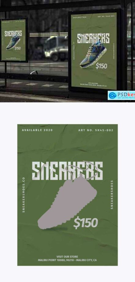 Sneaker Shoes Poster