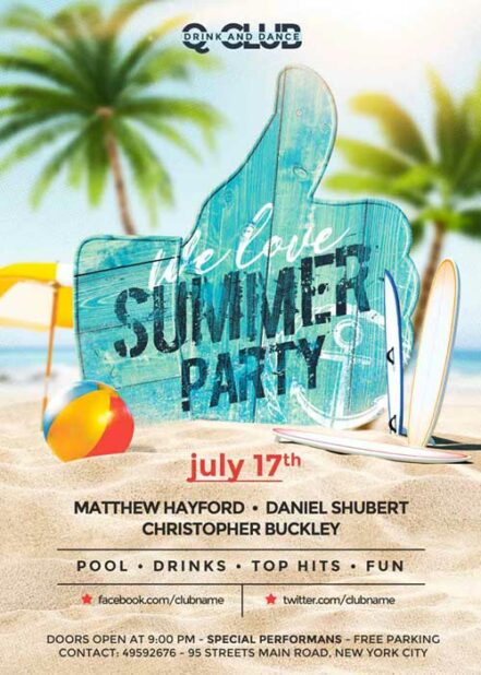 Summer Party Flyer 31