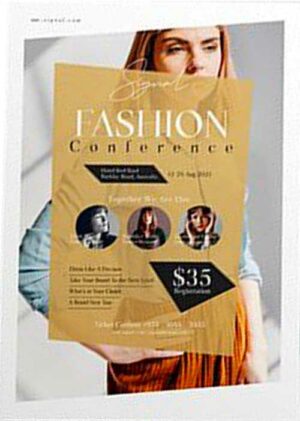 Fashion Conference Event Flyer