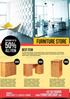 Furniture Store Flyer 6