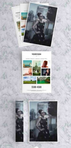 Photography Price List Marketing Flyer