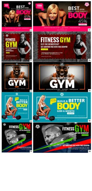 Fitness Facebook Banners 7