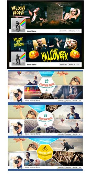 Halloween Facebook Timeline 1