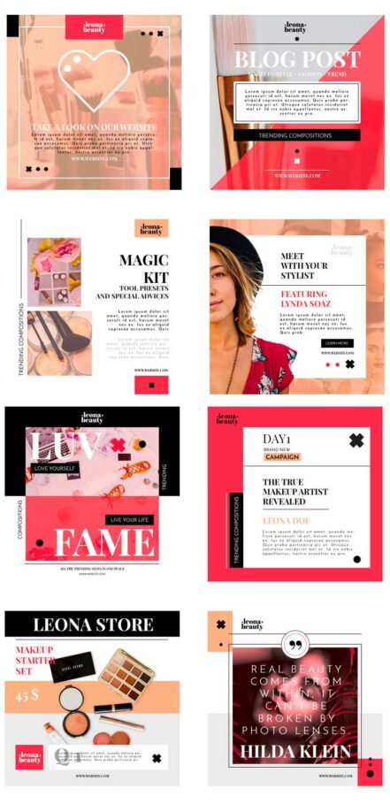 Insta Post Social Media Design Kit 5