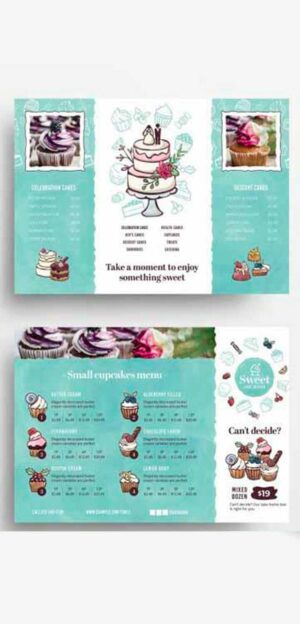 A3 Cake Baker Flyer