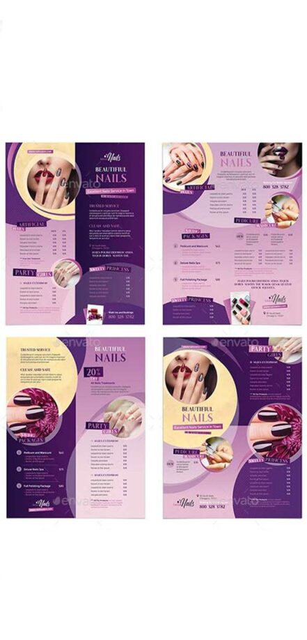 Nails Salon 3 Flyer