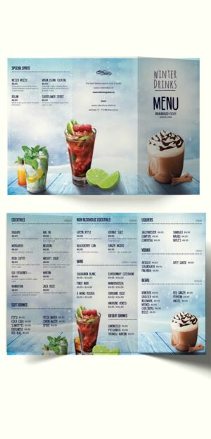 Trifold Brochure Winter Menu R1