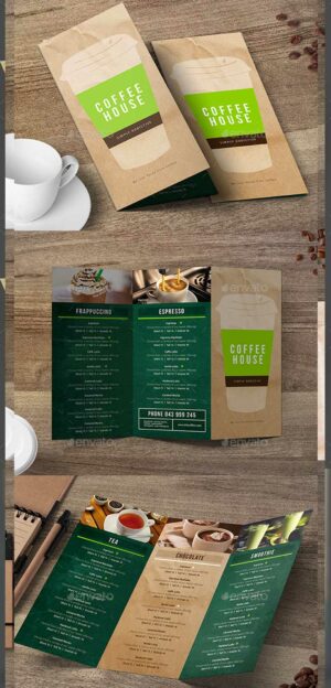 Trifold Coffee Menu 1