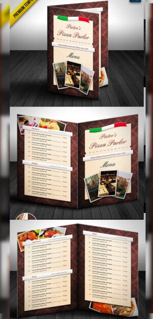 Universal Gourmet Restaurant Menu