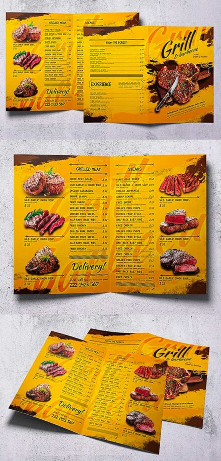 BiFold Brochure Barbecue A4