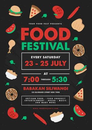 Food Festival Flyer 3