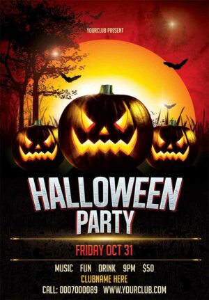 Halloween Flyer B3