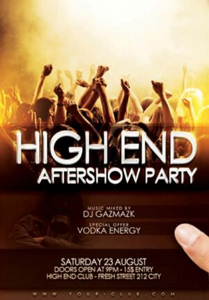 High End Aftershow Party