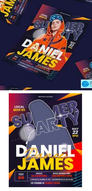 Summer Party Flyer 24